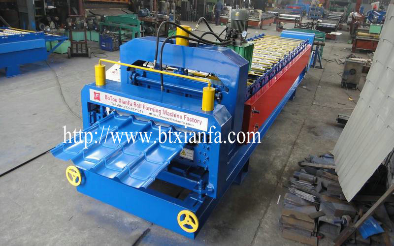 Roof Panel Double Layer Roll Forming Machine (2)