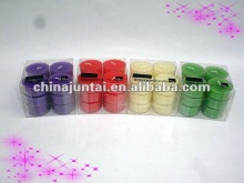 natural plastic glass scented candles