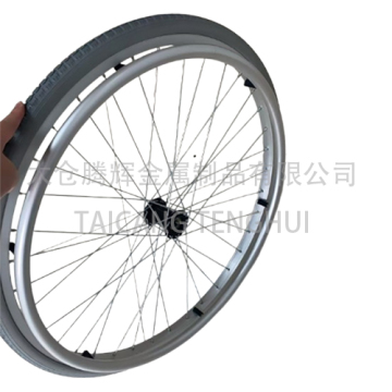 Rear Wheel with Single-layer Aluminum Wheel Rim