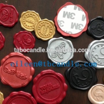 Self Adhesive Wax Seal Sticker - Custom Made and Personalized Service wholesale