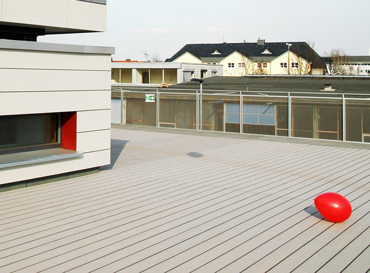 outdoor WPC deck composite decking WPC deck floor