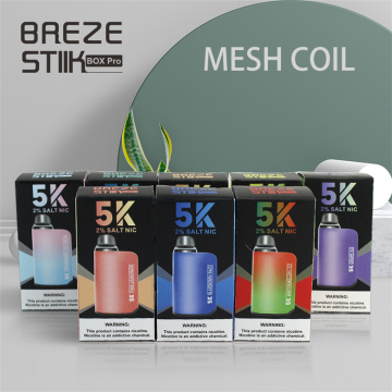 BREZE STIIK BOX 5000 PUFS VAPE DE DIREAU VAPE