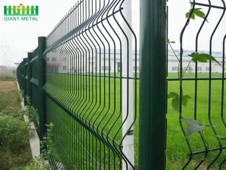 Welded Metal Wire Mesh Triangle Bending Fence