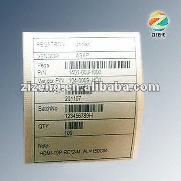 private label adhesive warning label introduction label bottle battery label food label fruit label