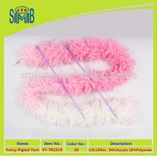 manufacturer wholesale popular braided knitting yarn used for knitting scarf