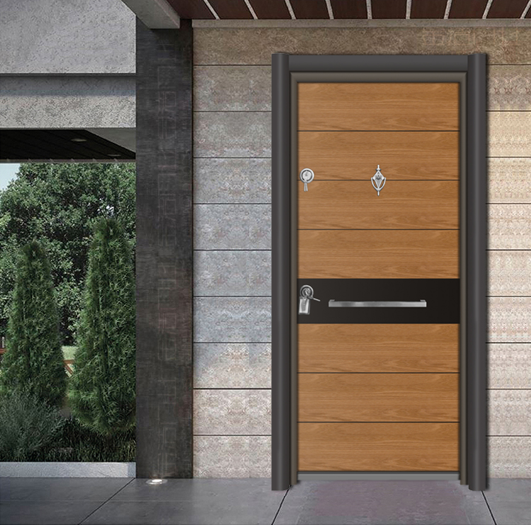 2021 New Developed Turkey Armored Door Steel Security Entrance