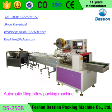 Pillow Frozen Food Frozen Meat Fish Packing Machine