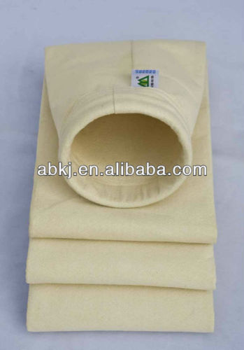 Non woven needle pounch Dust filter Bag PPS bag filter