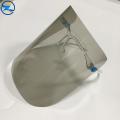 Anti-fog clear rigid PLA pet face shield