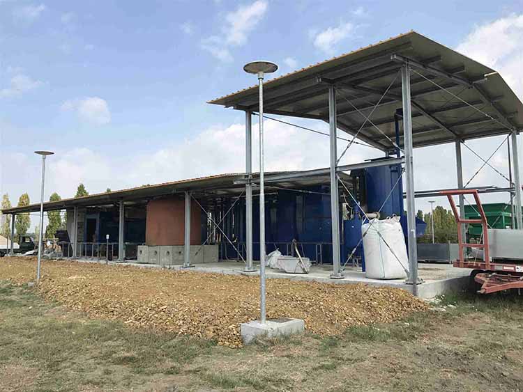 high efficiency biomass charcoal gasifier for power plant