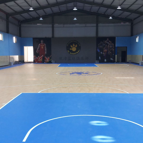 Vinyl Basketball Court Mat Sports Flooring