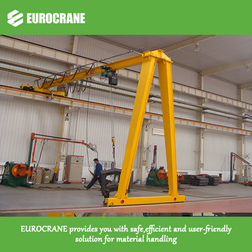 Warehouse Gebruikte Dubbele Balk Gantry Crane