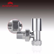 Avonflow 15mm x 1/2" Towel Rail Valves Heating Valve