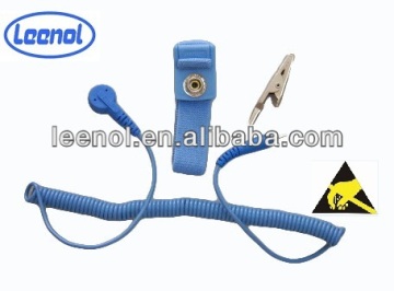 Economic Anti-static/ESD adjustable blue Wrist Strap