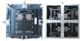 P3 480 * 480mm, P3.75, P4.8, P5, P4, P6 LED Display Module Die Casting coffret série LED vitrine
