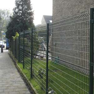 3D Curvy Welded Mesh Fencing