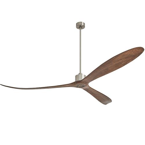 DC motor ceiling fan without light kit