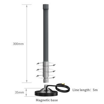 Fibra de vidro ao ar livre 12dbi omni Antena direcional