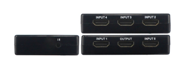 5 input HDMI Switch with IR cable