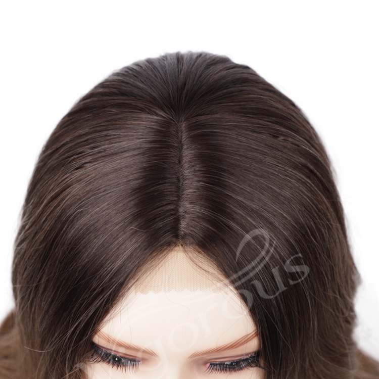 Vigorous Cheap U part Lace 100% Swiss Lace Front Ombre Wig Synthetic Hair Long Wavy Lace Frontal Colored Wigs For Black Women