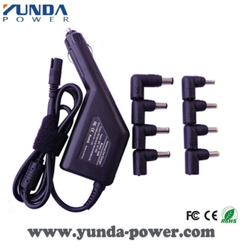 40W Car Charger Laptop Adapter with various size DC connectors