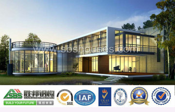 Prefab steel structure cottage housing