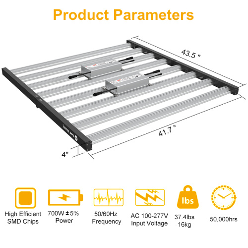 LED Full Spectrum Plant Chiếu sáng 1000w Grow Light