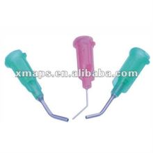 Angle support glue needle, Needle tip, Dispensing syringe needle, Glue dispenser needle