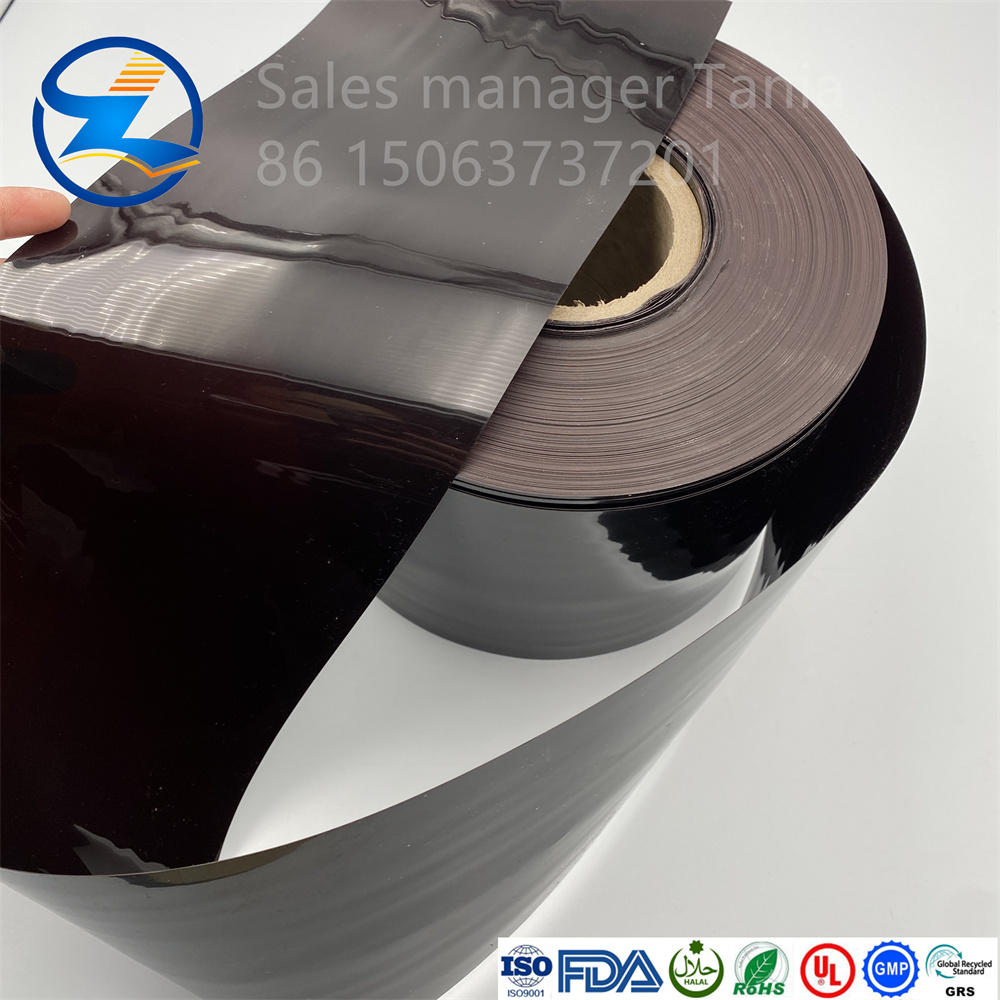 Brown Opaque Pharmaceutical Pvc Film 5 Jpg