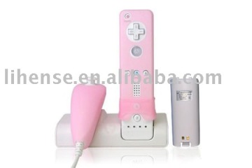 Rechargeable Battery &amp; Charger Stand for Wii