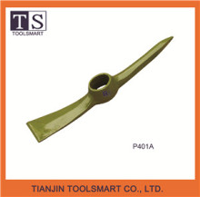 small gardening tools digging steel pickaxe