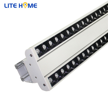 Adjustable 120 degree Twin Tube Track Linear Light