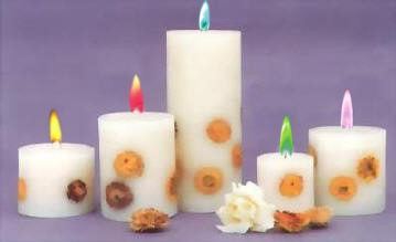 Velas decorativas para velas Velas decorativas para velas sem pilares