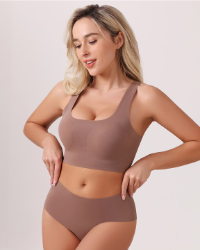 Factory Wholesale Sexy Support Seamless Bra Set