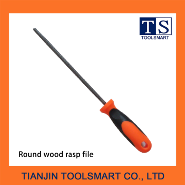 Round wood rasp file