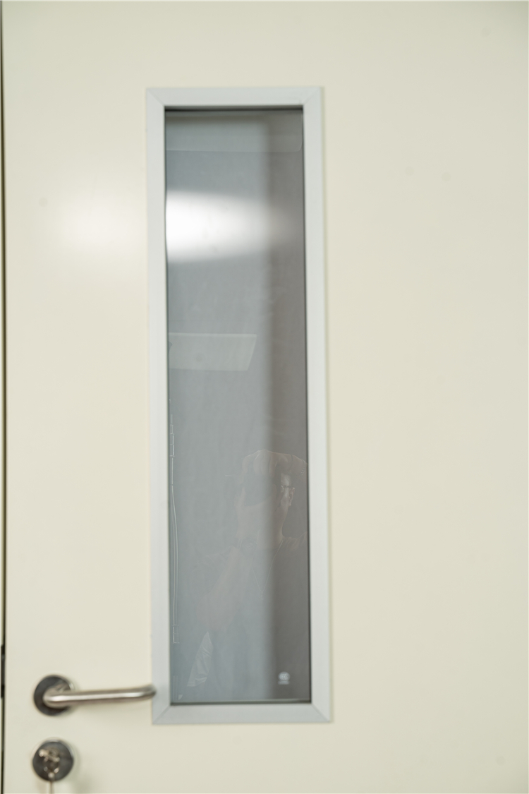 New Production Monolithic Tempered Glass Hospital Medical Door