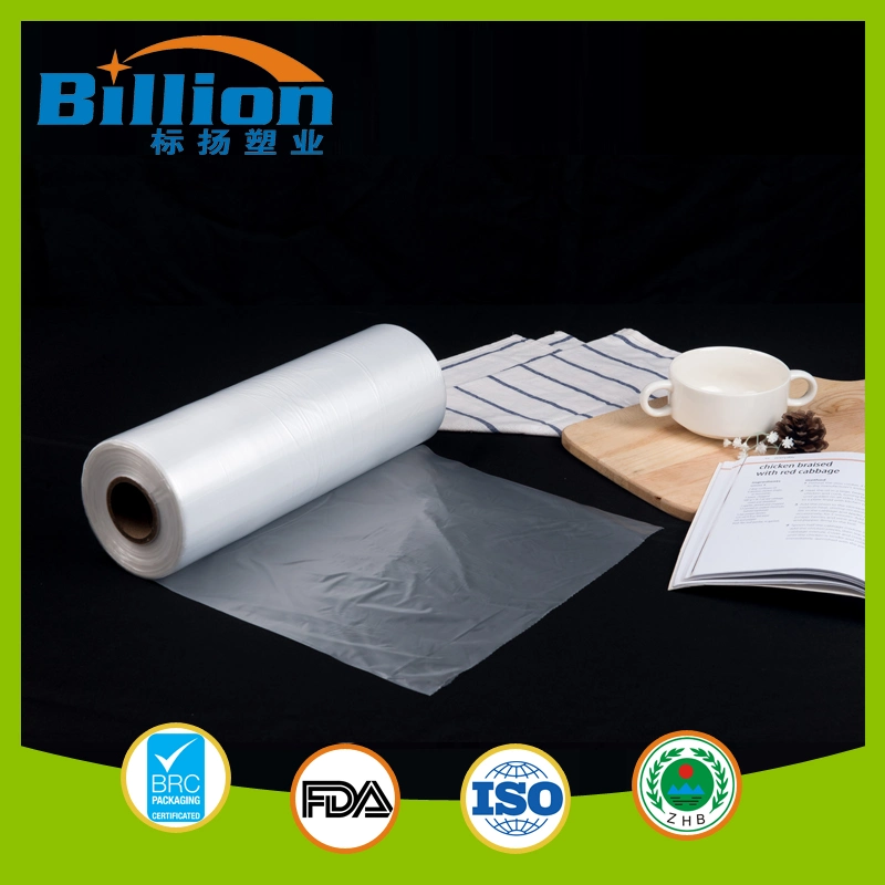 Low Density Polyethylene Clear Plastic LDPE Plastic Bags Rolls for Packaging