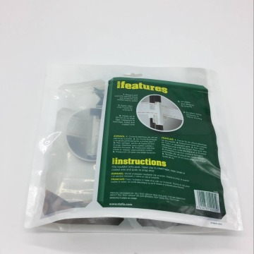 Top Zipper Electronic Component Packaging bag with Gravure printing