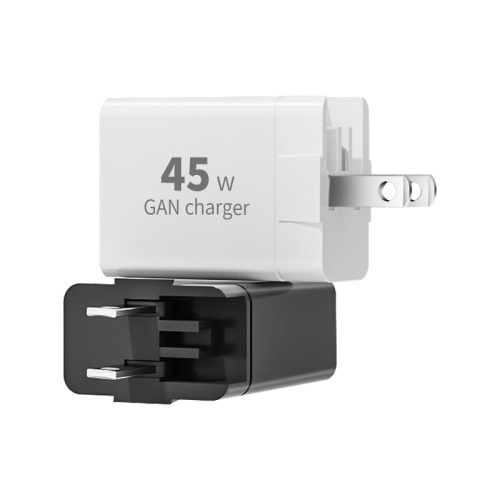 QC3.0 PD3.0 45W Gan Charger para teléfono móvil