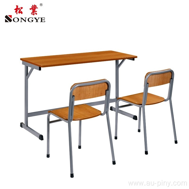 Kids Tables Double Seats School Furniture School