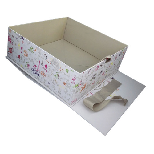 Hot Sale Handmade Mulberry Hardcover Cometic Paper Boxes