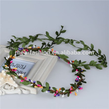 Wedding artificial Flower hair wreath.summer beach gift hair jewelry accessory