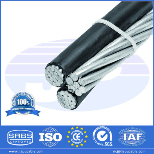 Aluminum Triplex Service Drop Cable 3 Core ABC Cable