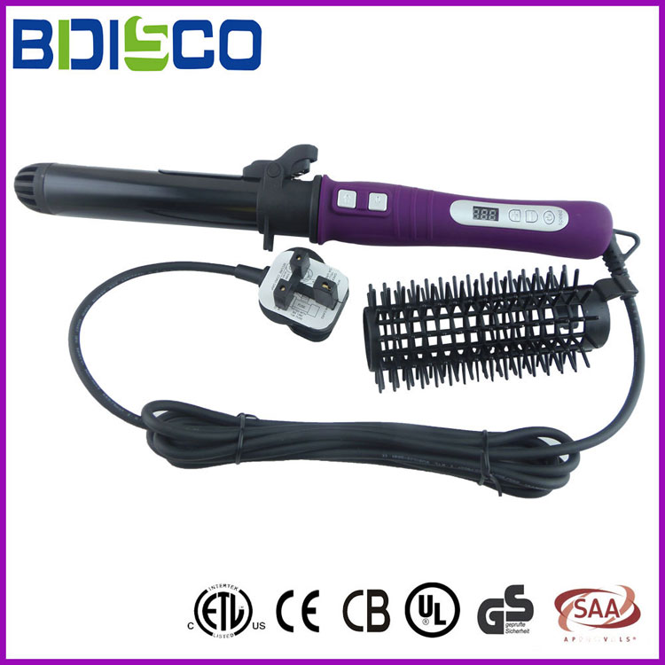 Auto Hair Curling Iron with Comb Set (A123)