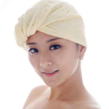 Thick Coral Fleece Hair Drying Cap