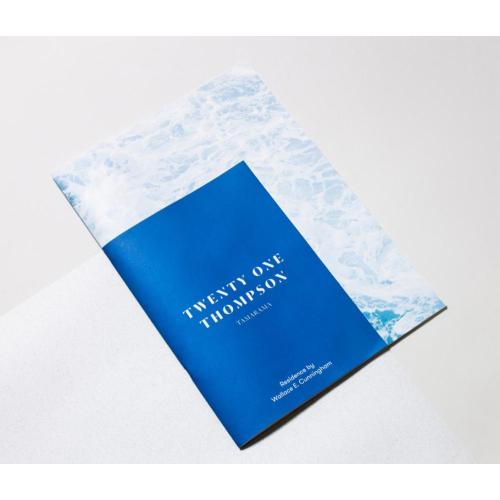Luxury custom paper flyer brochure booklet printing
