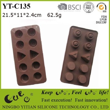 custom-made silicone chocolate molds