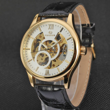 Leather wrist Automatic Mens watches on sale