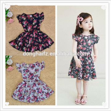 Latest kids party wear dresses for girls, one piece girls party dresses