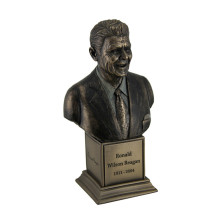 Classic Design reagan bronze head bust